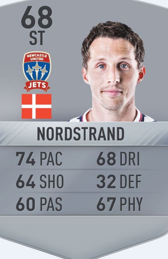 nordstrand fifa 17 card