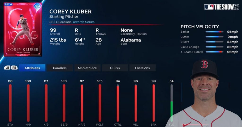 MLB The Show 23: Corey Kluber