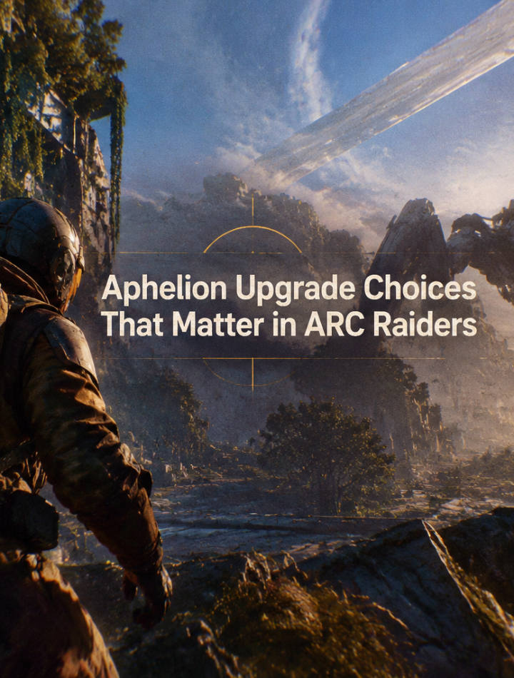 Aphelion Upgrade Choices That Matter in ARC Raider